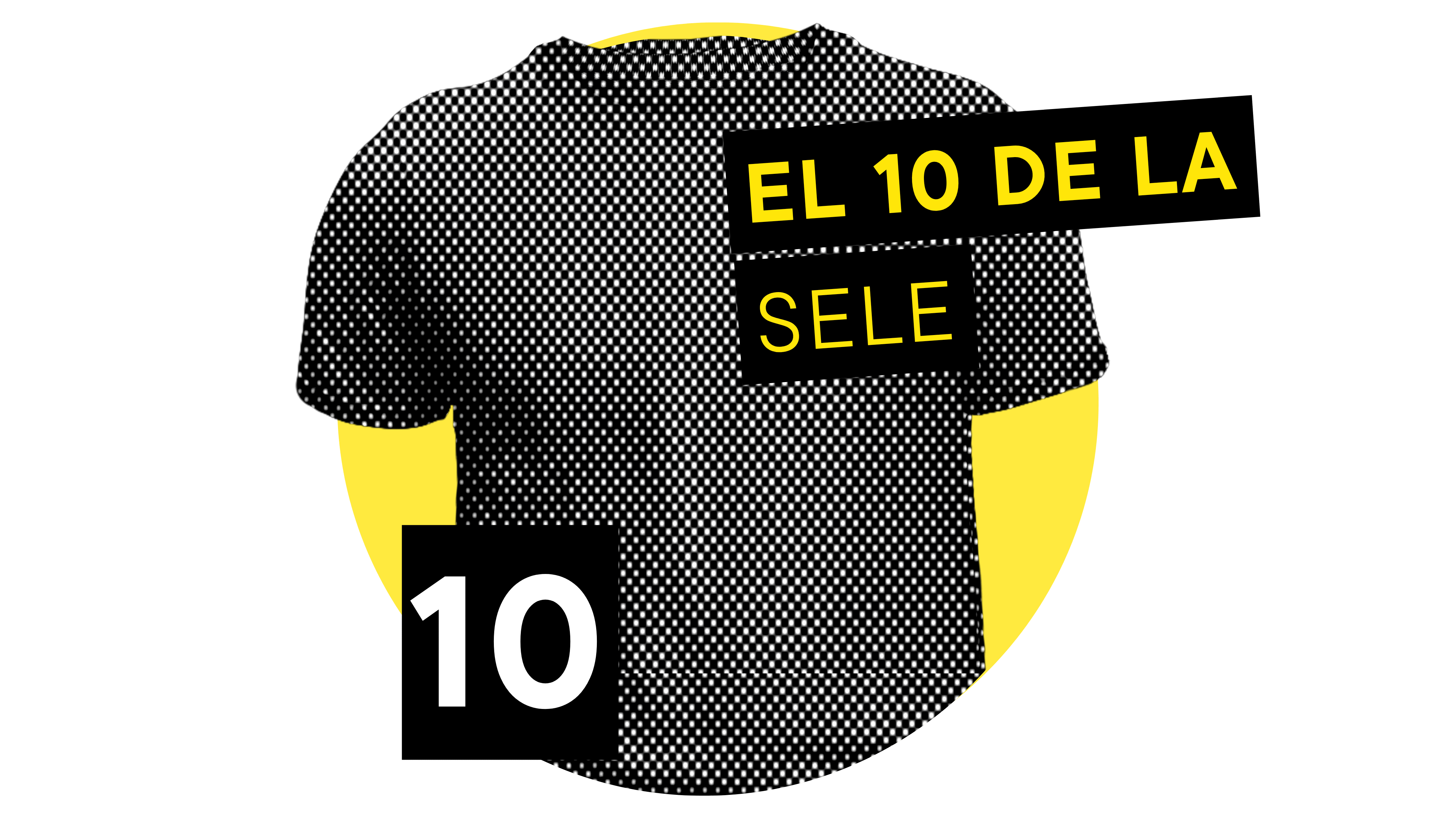 Camiseta número diez de la selección